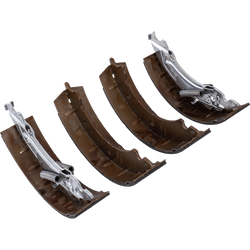 Remschoenen voor geremde assen KNOTT 200x50 Backmat SET