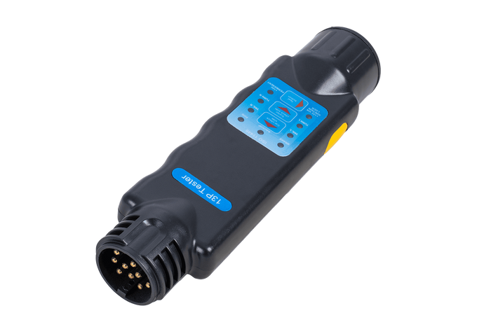 13-polige aanhangwagen stekkerdoos tester