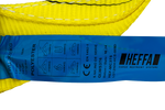 HEFFA kraanhijsband 6m/90mm/3t met lussen