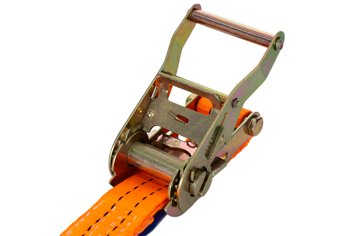 UNITRAILER 8m/35mm/2t oranje transportband met spaninrichting
