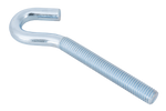 DROMET HZ M10x120 schroefhaak met open uiteinde (gebogen)