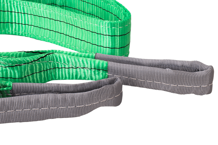 HEFFA hijsband 2m/60mm/2t met lussen