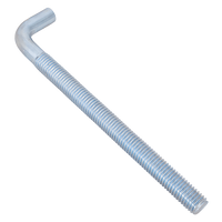 DROMET HP M10x140 schroefhaak met een L-vormige uiteinde (recht)