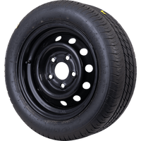 OUTLET Versterkt aanhangwagenwiel LINGLONG BAND 195/50 R13C 104/101N UNITRAILER VELG zwart 5.5Jx13&quot; 5x112 ET:30