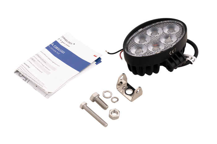 LED-werklampreflector TT TECHNOLOGY TT.13325 24xLED 1920lm ovaal