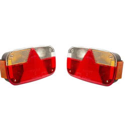 ASPÖCK MULTIPOINT III achterlichten 8 functies links+rechts