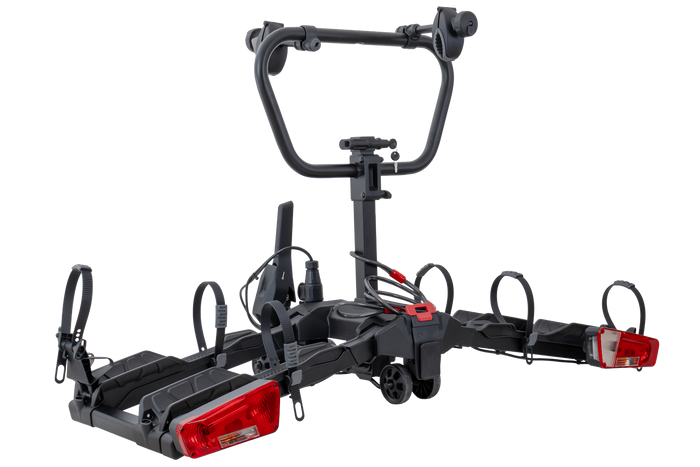 Inter Pack Spider 2E PRO fietsendrager voor op de trekhaak, geschikt voor 2 elektrische fietsen
