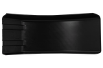 Half spatbord voor aanhanger DOMAR DR1012201 wielkast 384/200mm rechts
