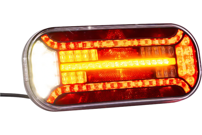 FRISTOM FT-610 LED achterlicht, 6 functies, links