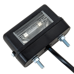 Kentekenverlichting voor aanhangwagens Aspöck Regpoint klein 12 V DC / 0,8 m