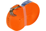 UNITRAILER 10m/25mm/1t oranje transportband met spaninrichting