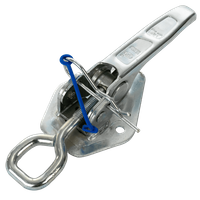 STEELPRESS ZB-15A zijkoppeling voor excentrische vergrendeling van de aanhangwagenzijde