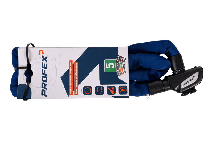 PROFEX 81659 Neo 130 cm kettingfietsslot met slot