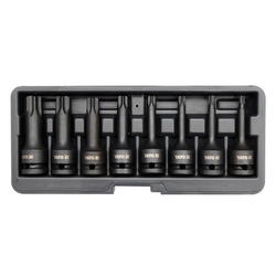 Torx-slagmoersleutels YATO YT-1065 1/2" 8 stuks.