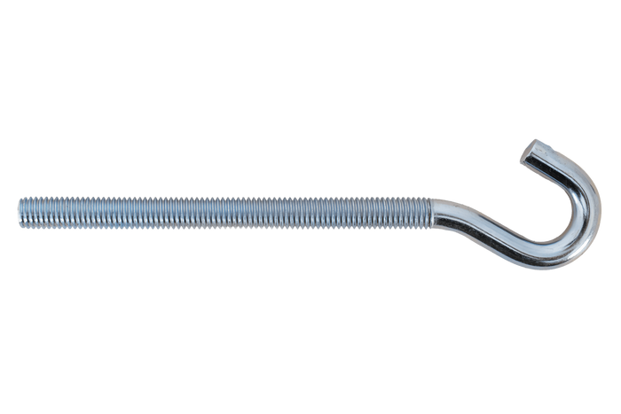 DROMET HZ M8x140 schroefhaak met open uiteinde (gebogen)