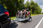 Motortrailer voor drie motoren UNITRAILER MOTO 3