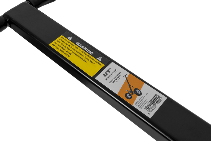 Manoeuvreerwagen voor UNITRAILER 270kg aanhanger