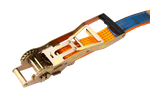 UNITRAILER ERGO 12m/50mm/5t oranje transportband met spaninrichting