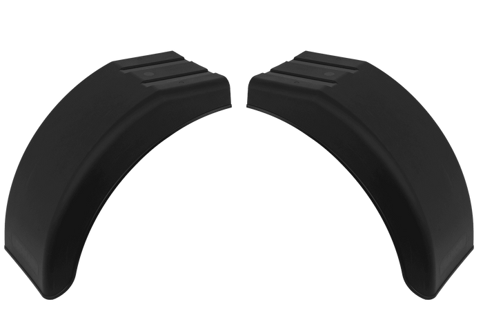 Set van twee halve spatborden voor de DOMAR DR1013004+DR1013005 trailer, wielkast 395/220mm links+rechts