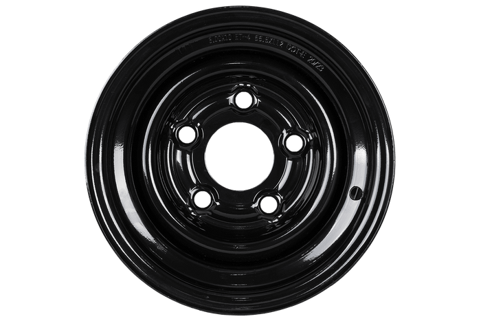 Stalen velg UNITRAILER 6Jx10" 5x112 ET:-4 voor aanhanger zwart