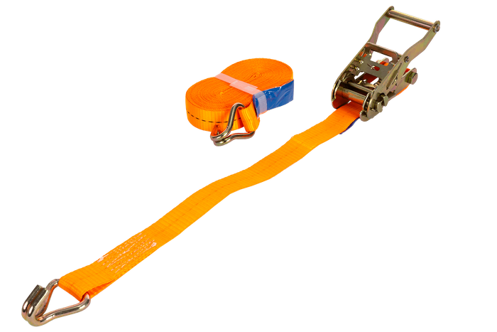 UNITRAILER 8m/25mm/1t oranje transportband met spaninrichting