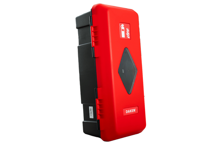 Brandblusserbox 6kg DAKEN 82020 ADAMANT 671x310x247mm rood