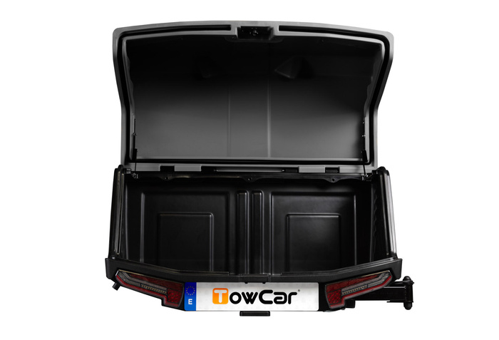 Towbox V3 Camper zwart - bagagebox voor op de trekhaak