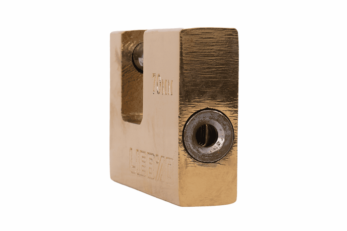 Messing hangslot 70mm HERMON, oordiameter 10mm