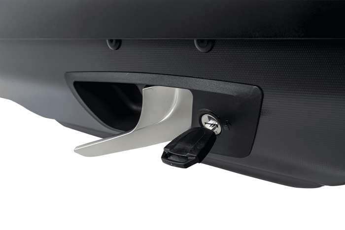 Atera Casar XL dakkoffer, zwart metallic