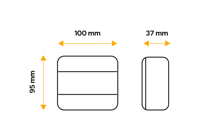 TT TECHNOLOGY TT.12006 LED achterlicht 4 functies universeel