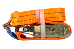 UNITRAILER 3m/35mm/2t oranje transportband met spaninrichting