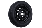 OUTLET Aanhangwagenwiel BAND LINGLONG 155/70 R13 75N VELG UNITRAILER zwart 4Jx13" 4x100 ET:30