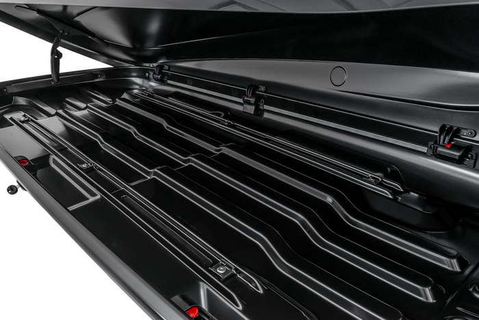 Inter Pack Zenith 8.6 dakkoffer, zwart metallic