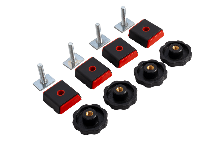 T-profiel MF (sleuven) - adapter voor T-sleufbalken - Inter Pack Traxer, Carver, Zenith