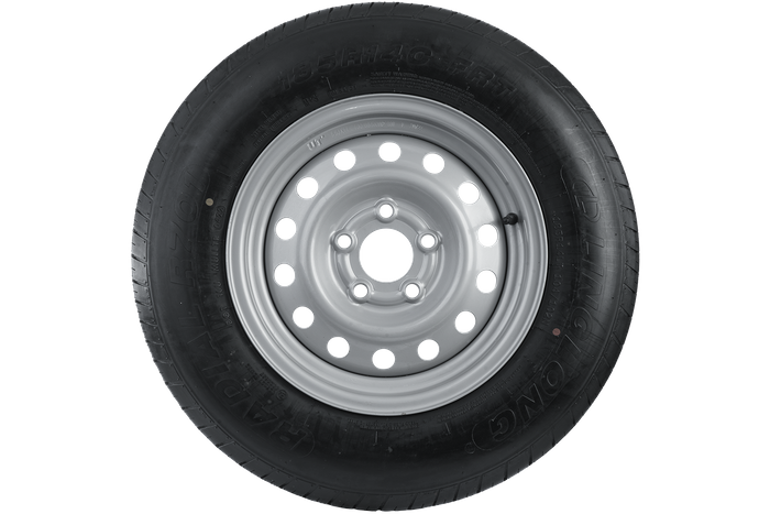 Set van twee versterkte wielen voor aanhangwagen LINGLONG BAND 185/80 R14C 104/102N UNITRAILER VELG 5.5Jx14"H2 5x112 ET 30