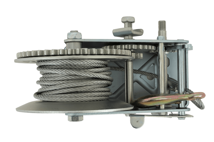 KNOTT 6X0017.008 handlier voor 900kg aanhanger met staalkabel