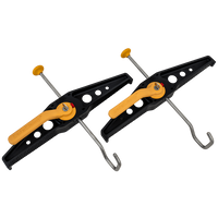 Set van twee LOKHEN STOPPY 606510100 ladderbevestigingsbeugels