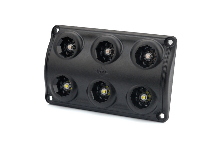 HORPOL LWD2325/CZ LED 720lm zwarte auto-interieurlamp