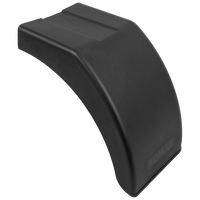 Rechter spatbordhelft voor aanhanger DOMAR DR1012502 wielkast 340/220mm
