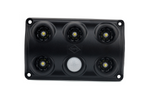 HORPOL LWD2156/CZ LED 900lm zwarte interieur autolamp met bewegingssensor