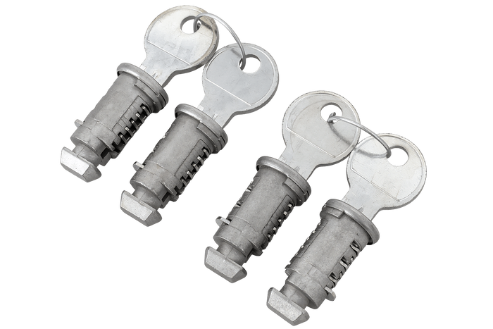 Set universele sloten en sleutels (4 stuks)