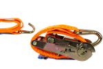 UNITRAILER 2m/35mm/2t oranje transportband met spaninrichting
