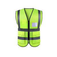HERMON XXL geel reflecterend vest met zakken