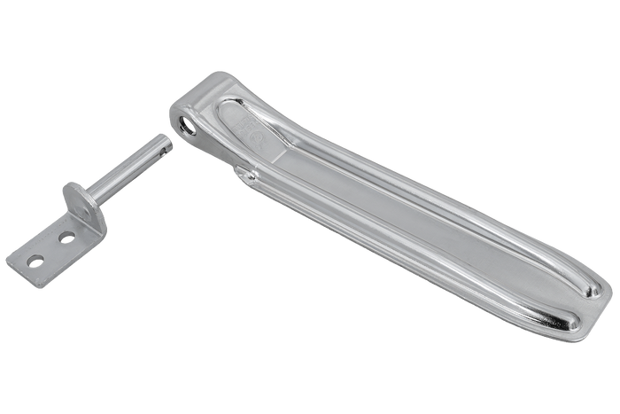 Zijscharnier met handgreep STEELPRESS ZW-01.270A+UZ-01B complete aanhangerzijmontage