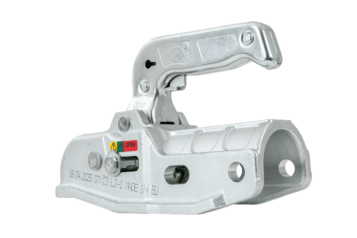 STEELPRESS BC-3000C-00-00 kogelkoppeling voor 3000kg aanhangwagen met 50mm buisdissel, gietijzer