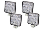 Set van vier LED-werklampen reflector HERMON LLP16MINI 16xLED 2880lm