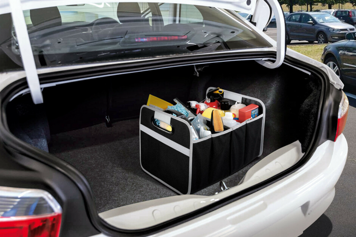 LAMPA Shop&Store L boodschappenmand opvouwbare opbergcontainer 50x33cm