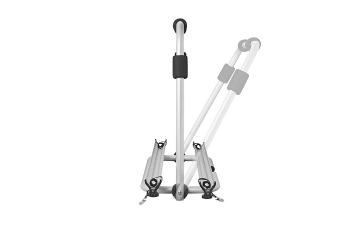 ProPlus 330242 fietsendrager voor aanhanger, geschikt voor 2 fietsen