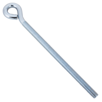 DROMET HO M12x260 schroefhaak met gesloten (oog) uiteinde