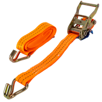 UNITRAILER 2m/35mm/2t oranje transportband met spaninrichting